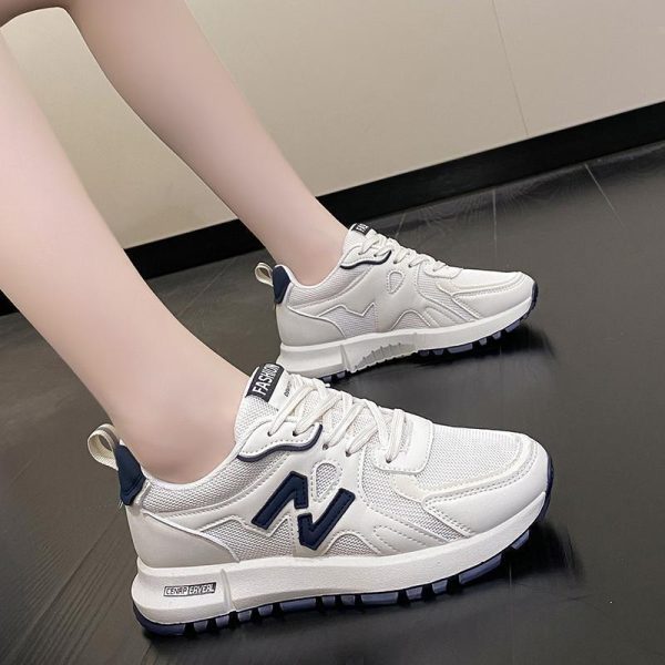 Stylish Lightweight Casual Sneakers for Men and Women | Breathable Mesh Walking Shoes with Memory Foam Insole | Slip-On Design for Travel/Gym/Everyday Wear - Image 4