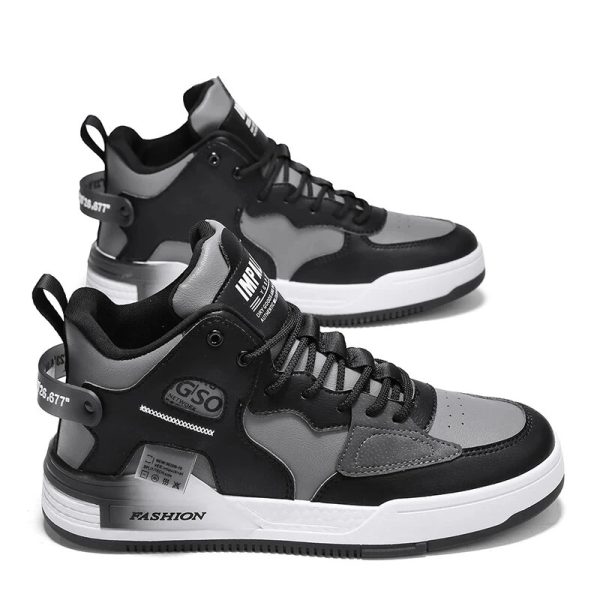 High-Top Sneakers Non-Slip Basketball Shoes Breathable Casual Sports Tennis